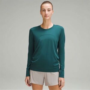 Lululemon Swiftly Relaxed Long-Sleeve Shirt•Storm Teal💚💙
